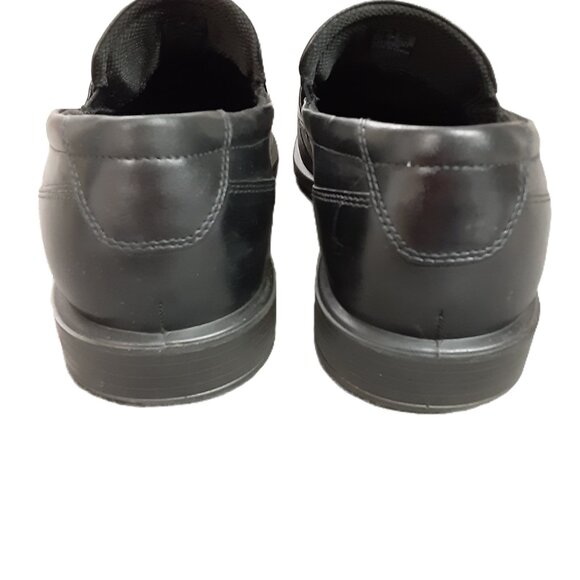 Ecco Men's Dress Shoes Size 8 Slip-on, Black Leather Bit Loafer - Picture 4 of 10